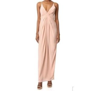 Zimmermann Silk Crossback Long Dress